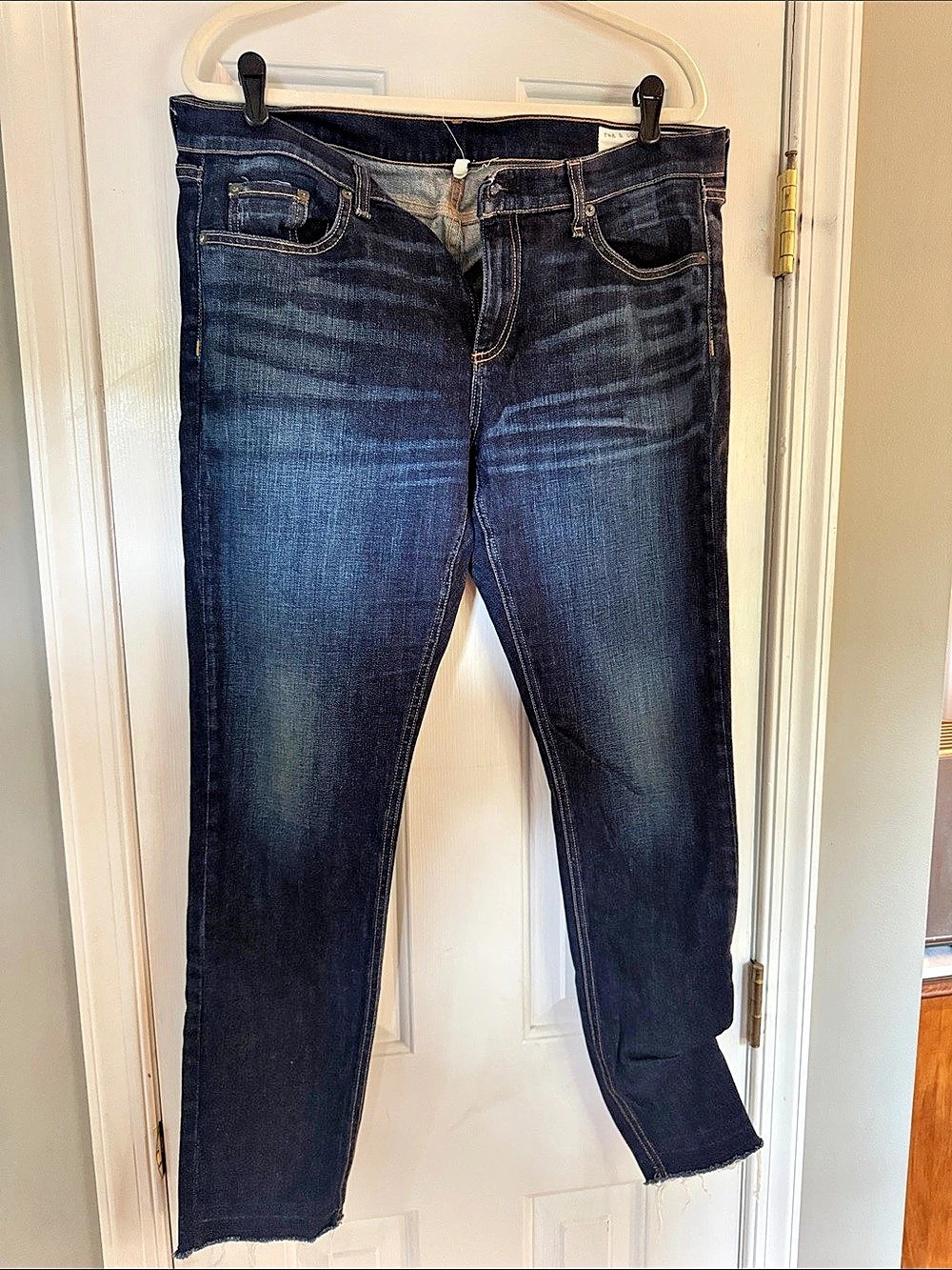 rag & bone The Dre Slim Boyfriend Skinny Jeans Waist 32 Blue